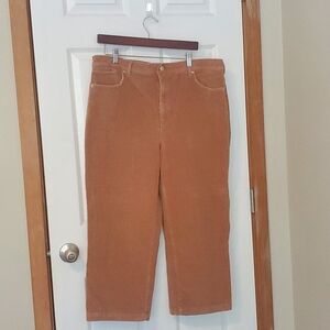 2/$15 Express Corduroy Cropped Pants